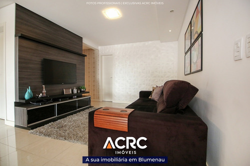 Imagem 2 de 19 de Acrc Imóveis - Apartamento Mobiliado Com Aquecimento A Gás E Piscina Para Venda No Bairro Escola Agrícola - Ap04024 - 68879915
