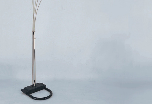 Imagen 4 de 4 de Lampara De Piso, 5 Focos, Elegante, Metal Minimalista