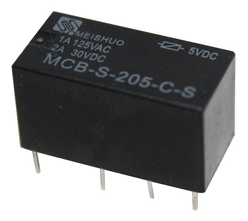 5pzs Relevador 5v Doble Polo Doble Tiro 125vac 1a O 30vdc 2a