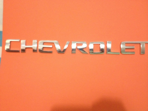 Emblema Chevrolet Trailblazer Compuerta 