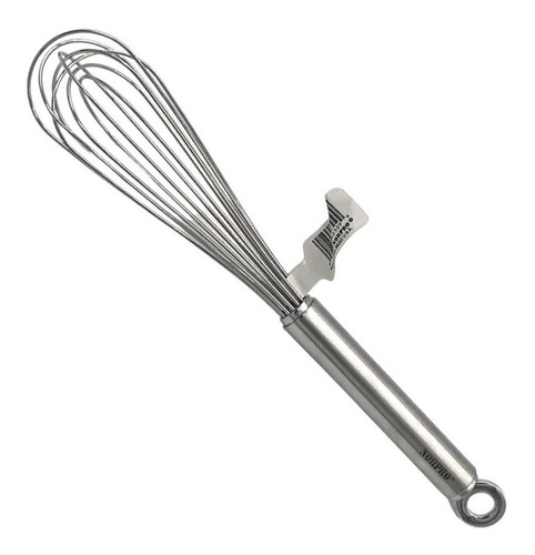 Batidor De 7 Hilos, Acero/inox De 23cm Marca Norpro. Bredys