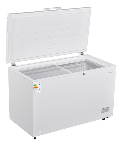 Congeladora Horizontal Blackline Cgd380l 380 Litros Dual