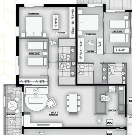 Departamento De 2 Dormitorios Con Amenities Centro De Rosario