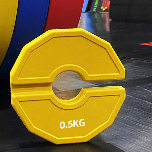 Suministros De Gimnasia De Gimnasia De Goma 0,5 Kg Amarillo