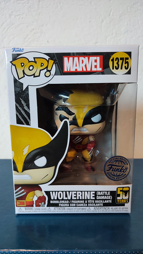 Funko Pop! Wolverine (battle Damage) #1375 (Usado)