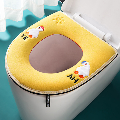 Funda De Inodoro Gruesa Para Cojín De Asiento De Inodoro En