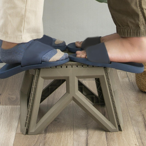 Taburete Plegable Con Escalón, Taburete Con Escalón De