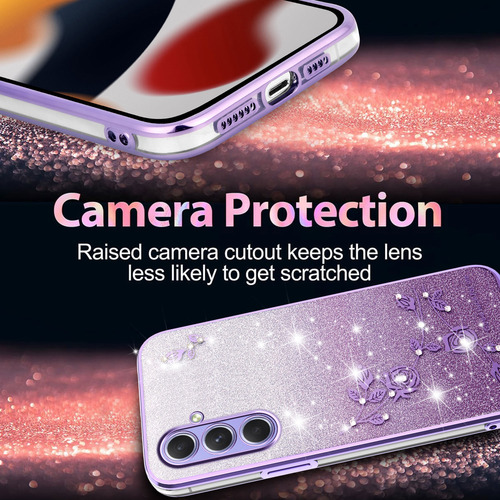 Capa Para Samsung A55 5g Capa Para Mulheres E Meninas
