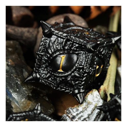 Juego De Dados Metálicos Superpass Dnd Rpg Dice Dice Y Drago
