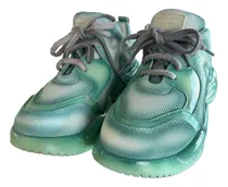 Comprar Zapatillas Ricky Sarkany Mod Gety Verde Talle 38 A Estrenar