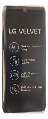 Lg Velvet Dual Sim 128 Gb Aurora White 6 Gb Ram Blanco (Usado)