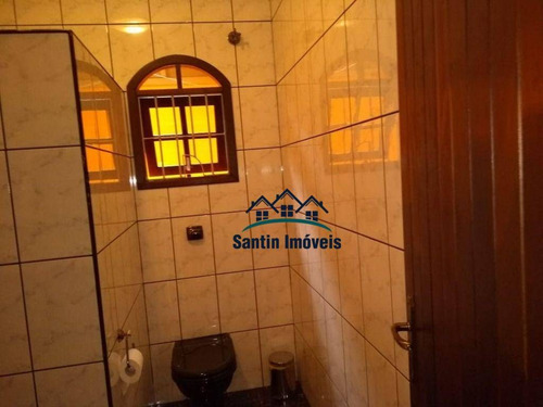 Imagem 5 de 13 de Sobrado Com 3 Quartos (02 Suítes )quintal, Ótimo Acabamento,02 Vagas Cobertas À Venda, 138 M² - Jardim Haydee - Mauá/sp - So0444