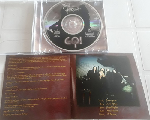 Cd Fair Warning - Go! 1er Ed. Japonesa Heavy Metal Hard Rock (Usado)
