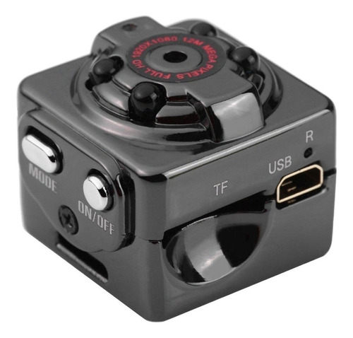 Mini Câmera Escondida Espião Hd Sq8 Micro Visão Noturna A