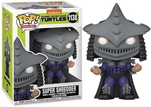 Funko Pop Super Shredder #1138 Tortugas Ninja Muñeco Figura