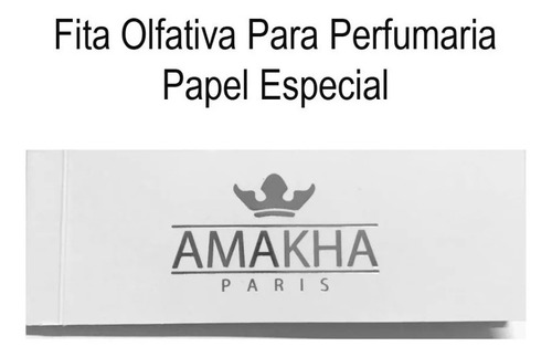 Fita Olfativa Bloco Papel Prova De Perfume Amakha - Top