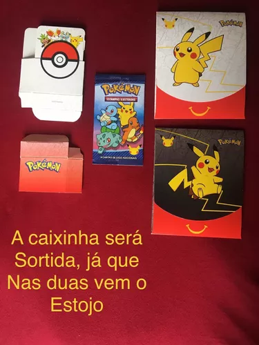 Pokemon – Nintendo – Anime – Mc Donalds – Lote contendo