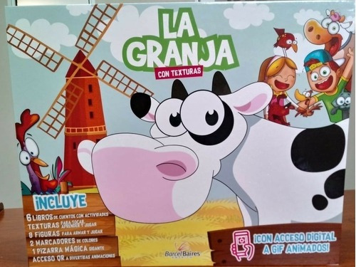 Libro La Granja Con Texturas X 6t Barcelbairesdid