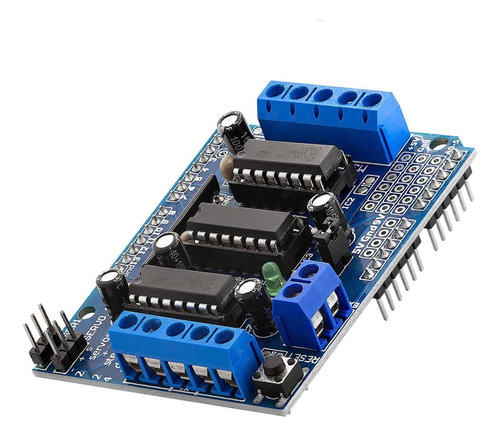 Shield Controlador Motor Paso A Paso L293d Driver Servo