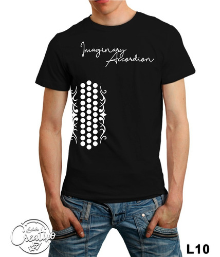 Playera Acordeon Imaginario