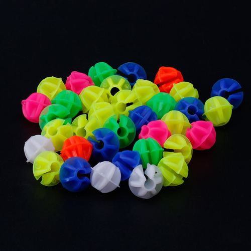 Perlas Multicolores De Plástico Con Forma De Radios Para Bic