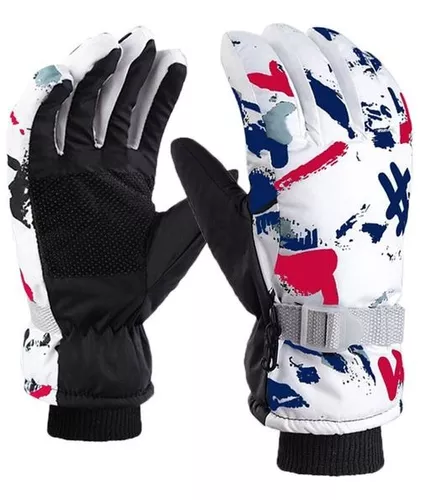 Guantes Nieve Termicos Niños Invierno Esqui Nina Guantes Ski