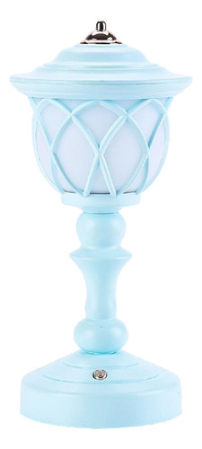 Lámpara De Mesa Retro Con Luz Nocturna En Forma De C, Recarg