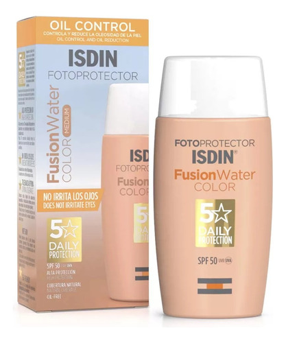 Isdin Protector Solar Fusion Water 50ml Fotoprotector Fps50