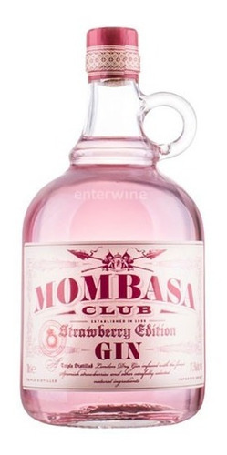 Gin Mombasa Strawberry Envio Garantizado Sin Cargo