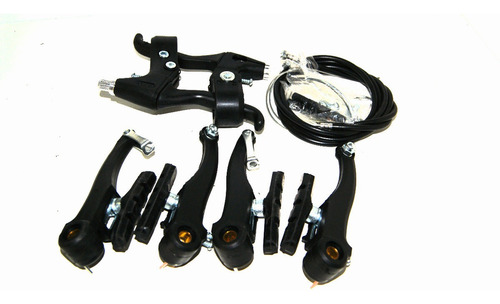 Kit De Frenos V-brake Para Bicicleta Universal Acero-plastic