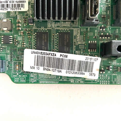 Imagen 3 de 4 de Tarjeta Main Samsung Bn94-10719a Bn97-10543a -un40h5203afxza