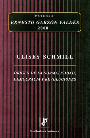 Libro Origen De La Normatividad, Democracia Y Revol Original