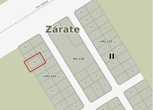 Terreno En Venta De 600m², Con Escritura, Barrio La Campiña. Zarate