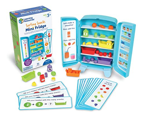 Juego De Cocina Learning Resources Mini Refrigerador Para Cl