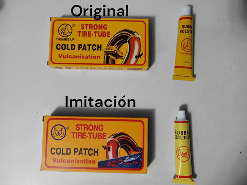 Caja De 48 Parches Thumbs Up + Pega (originales)