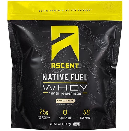 Ascent Native Fuel Whey Protein Powder - Aislado De Proteína