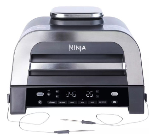 Freidora De Aire Parrilla Ninja Foodi Smart Olla De Cocción Color Plateado