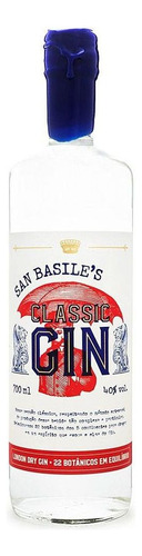 Gin Classic London Dry San Basile 700ml 22 Botânicos