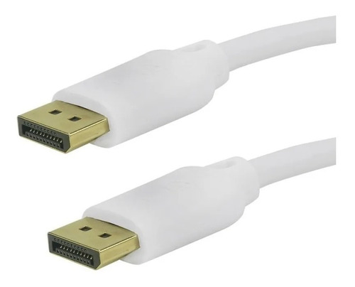 Cabo Displayport Macho X Macho 4k 2m Metros 5+ Banhado Ouro