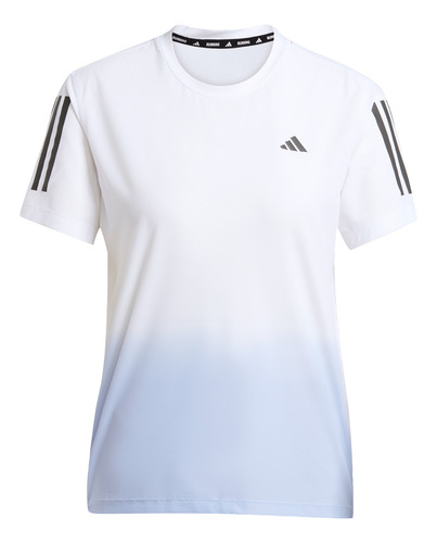 Polera adidas Running Own The Run Mujer Blanco Jc9889