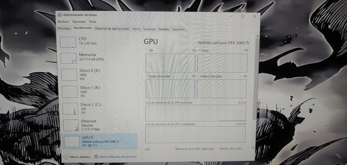 Rtx 3060 Ti Zotac (Usado)