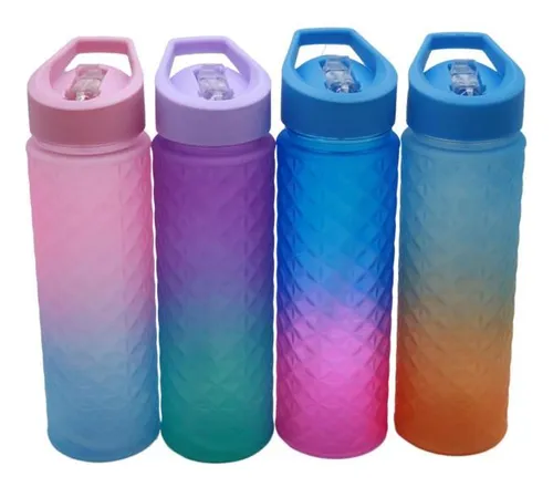 Botella Deportiva Con Sorbito Retráctil, 700ml