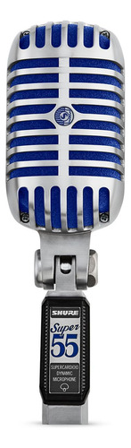 Micrófono Vocal Shure Super 55 Deluxe Vintage Supercardioid