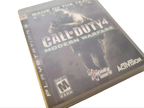 Call Of Duty 4 Modern Warfare Ps3 Playstation 3 Juego Físico (Reacondicionado)