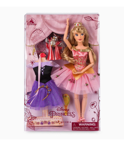 Aurora Bailarina, Com Acessórios, Disney Store Original