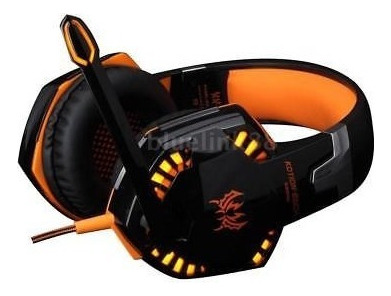 G2000 3,5 Mm Gaming Headset Mic Led Auriculares Estéreo Soni
