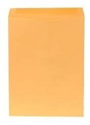 Sobres Manila Extra Oficio Color Naranja Paquete 250unidades