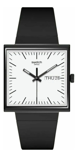 Reloj Swatch So34b700 What If Black ?