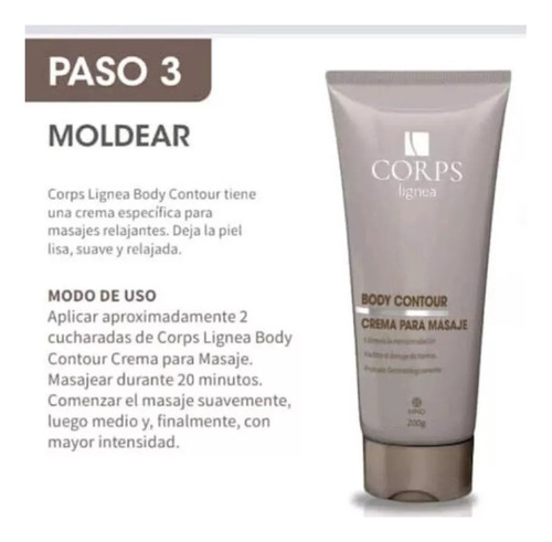 Crema Para Masaje Corporal Esimula Y Drena Body Contour Hnd 