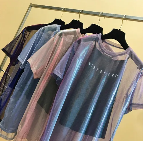 Blusa transparente tornasol new arrivals